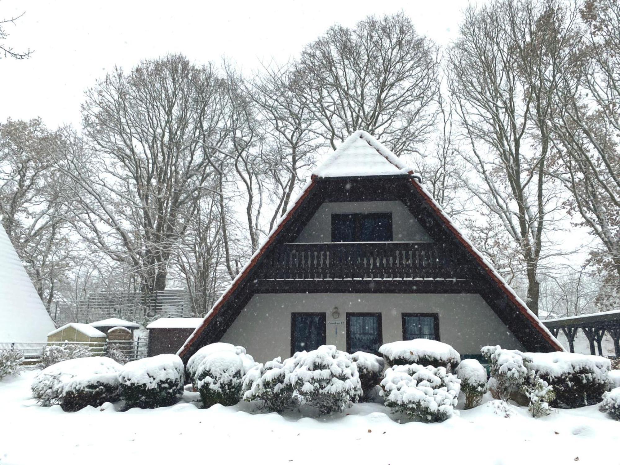 Finnhaeuser Am Vogelpark - Haus Luise Marlow Exterior foto